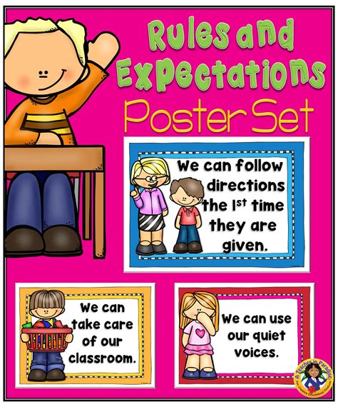 Classroom Rules Poster Freebie Classroom Rules And Expectations Images