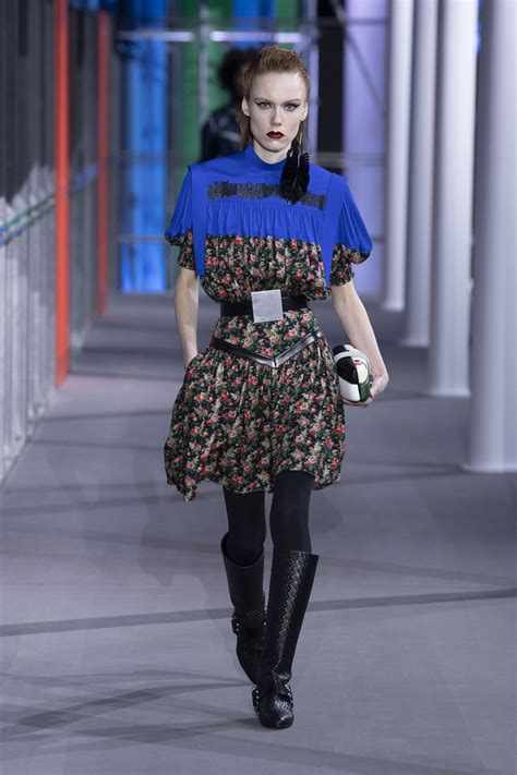 A Look From The Louis Vuitton Womens Fall Winter 2019 Fashion Show By