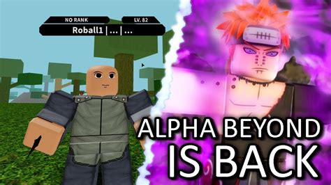 Nrpg Beyond Alpha Is Back Roblox Youtube
