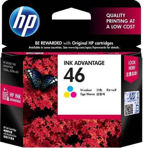 Hp 680 Tri Color Original Ink Advantage Cartridge Computers And Accessories