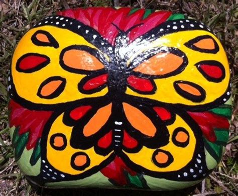 Butterfly 7 Stone Painting Butterfly Pictures Stone Crafts