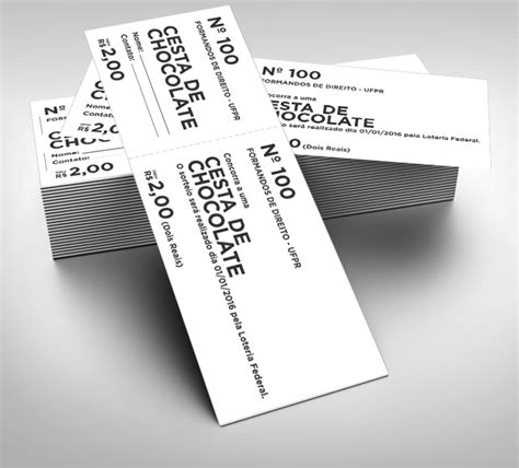 Bloco De Rifa Para Imprimir