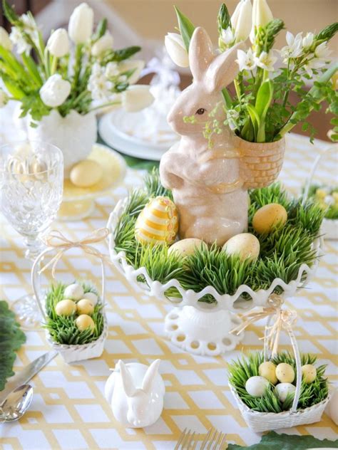 Easter Decor 47 Easter Table Settings Thanksgiving Table Settings