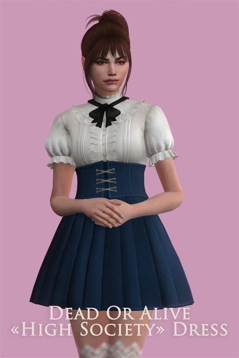 High Society Dress At Astya96 Sims 4 Updates