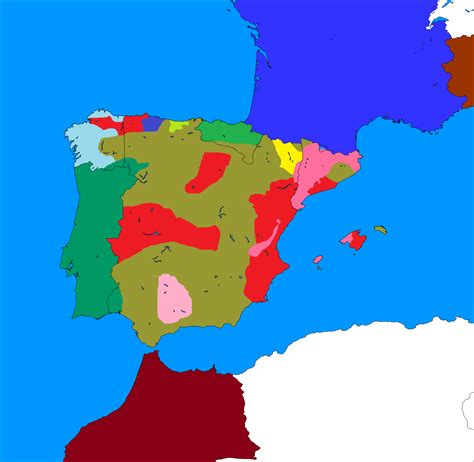 2nd Spanish Civil War Map Game Thefutureofeuropes Wiki Fandom