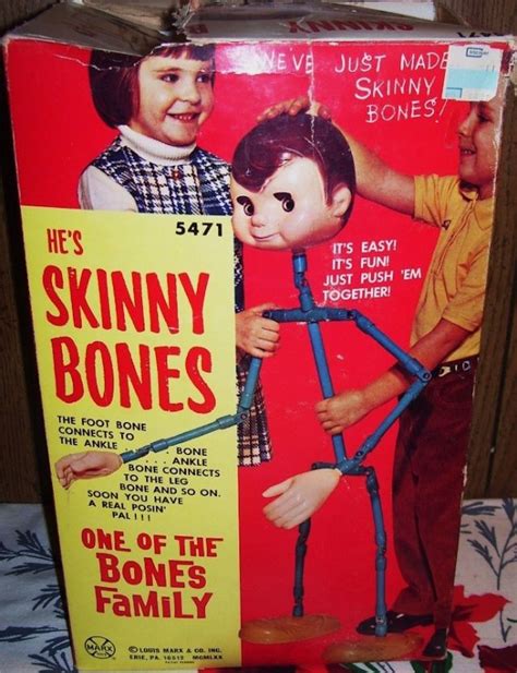 Hes Skinny Bones A Toy From Marx Toy Company 1970s R
