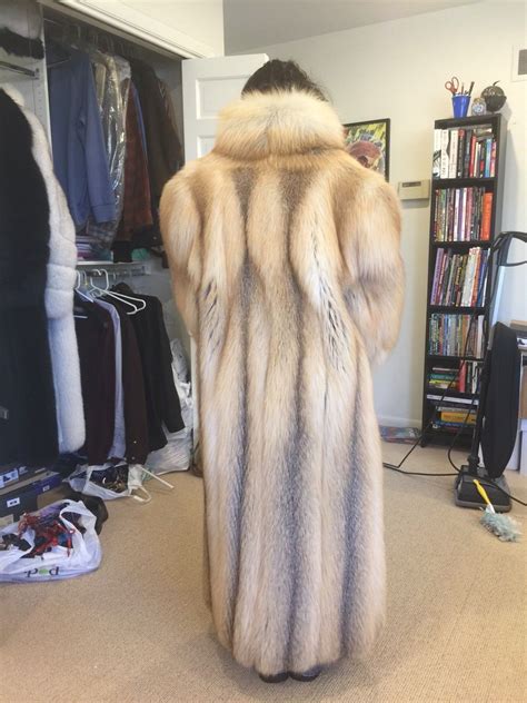 grand golden island fox coat for sale absolutely superb and perfect for winter ebay fur