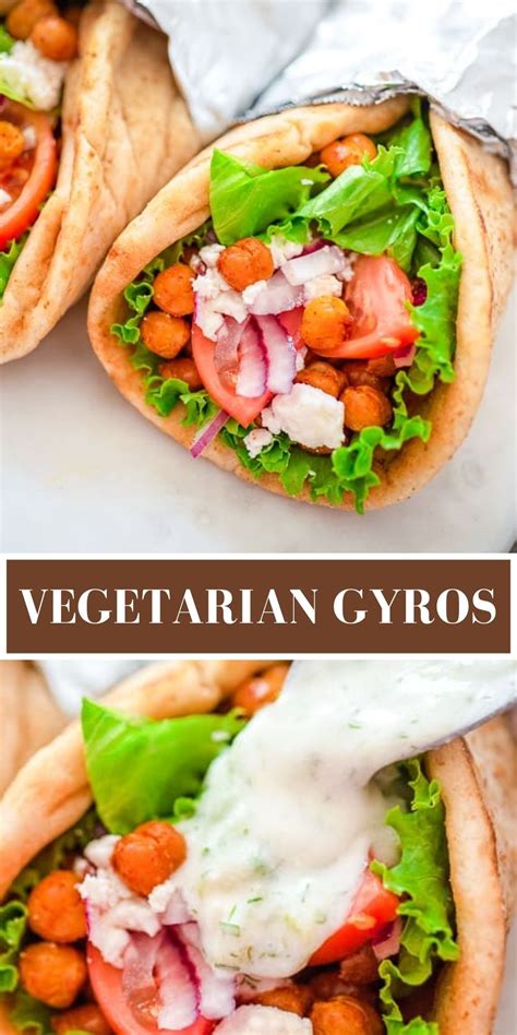 These Vegetarian Gyros Make A Quick And Unbelievably Tasty Version Of
