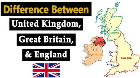Difference Between United Kingdom Great Britain And England Youtube