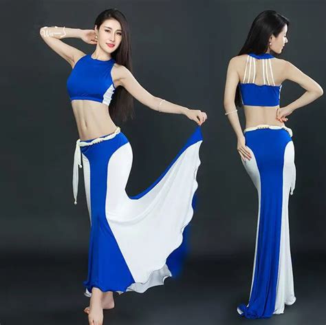 Sexy Women Belly Dance Costume Oriental Dancing Clothing Topskirt Suits For Womens Belly Dance