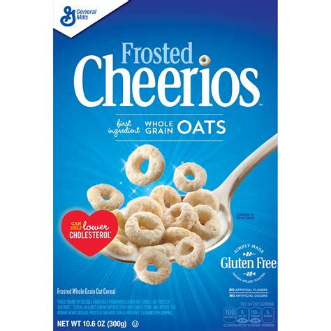 Frosted Cheerios Cereal Gluten Free 106 Oz