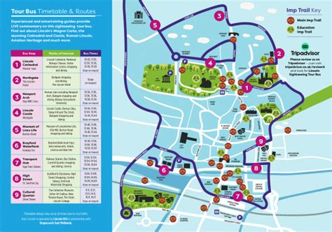 Lincoln City Bus Routes Map