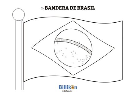 Actualizar Más De 68 Bandera Brasil Dibujo Vn