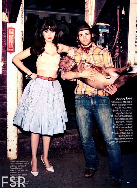 Zooey Deschanel In Glamour Magazine February 2013 Issue Hawtcelebs