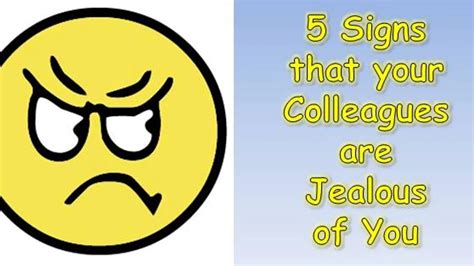 5 Signs That Your Colleagues Are Jealous Of You Career