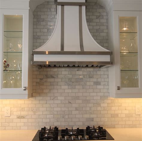 custom range hood with stainless details modern kitchen range hoods luxury kitchen design