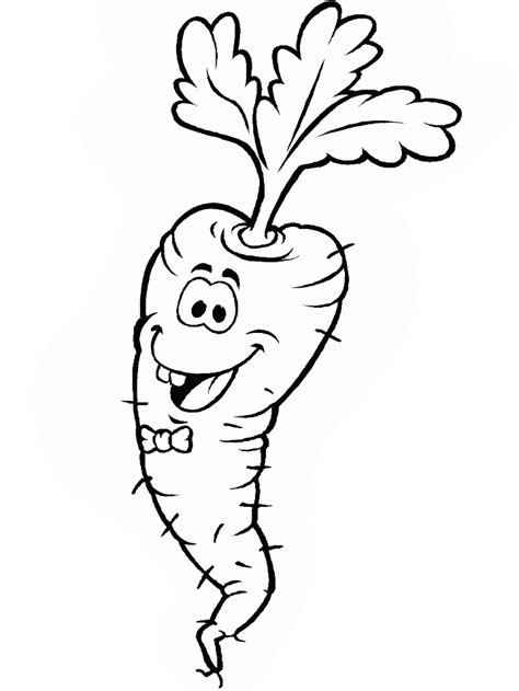Carrot Coloring Pages - Best Coloring Pages For Kids