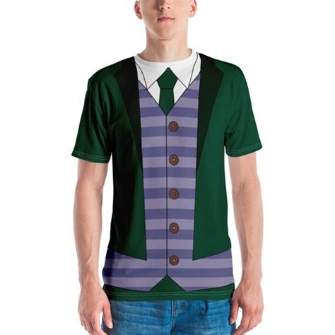 Haunted Mansion Butler Costume Mens T Shirt Etsy