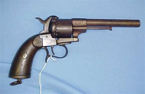 French Lefaucheux Pinfire Revolver As Imported By Both The