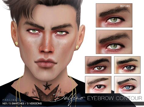 Male Makeup M2 Sims Hair Sims 4 Hair Male Sims 4 Cc E