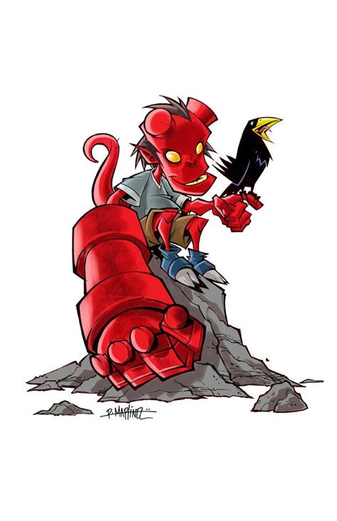 Hellbaby By Rm73 On Deviantart Hellboy Art Art Art Appreciation