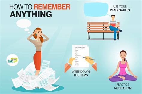 How To Remember Anything 20 Tips To Boost Your Memory Fab How