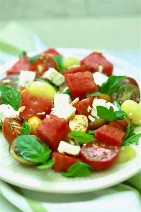 Southern Watermelon Tomato Salad