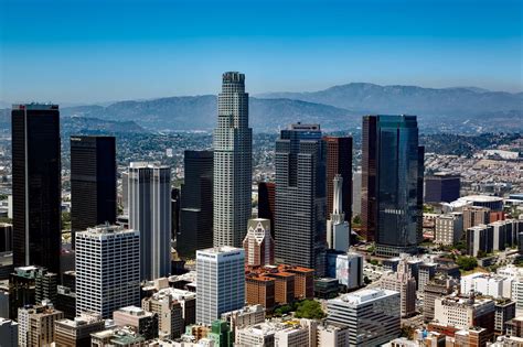 Free Los Angeles California Cityscape Downtown Offices Image
