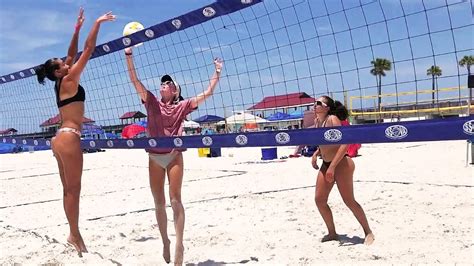 beach volleyball women amateur divisions game 3 clearwater beach fl 2019 youtube