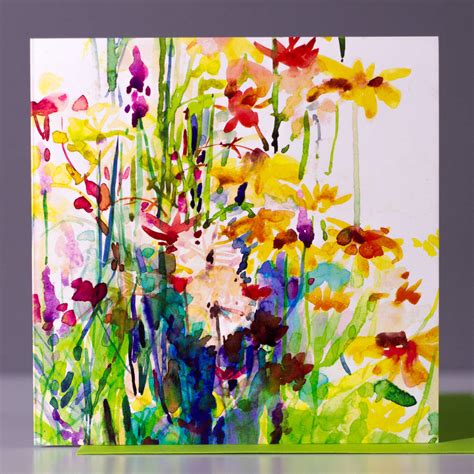 Flower Garden Card Collection Two By Diana Fegredo Studio