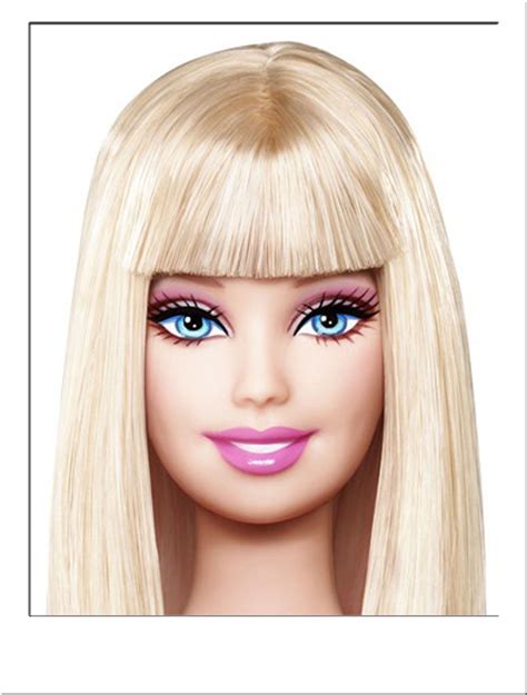 Barbie Doll Costume Wig Long Blonde Straight Fringe Hair