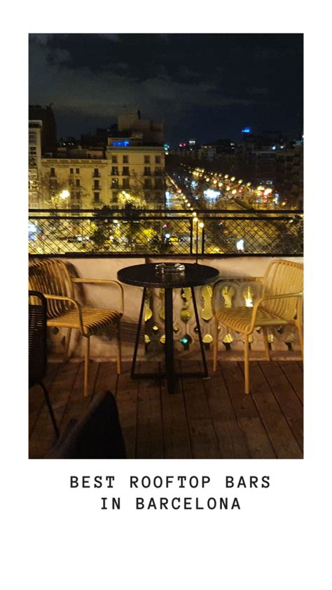 The Best Rooftop Bars In Barcelona Anne Travel Foodie