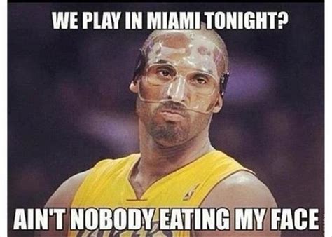 Kobe Bryant Face Mask Funny Pictures Dump A Day