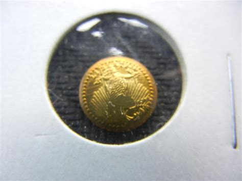 St Gaudens 20 Gold Mini Replica Coin Gold Enhanced