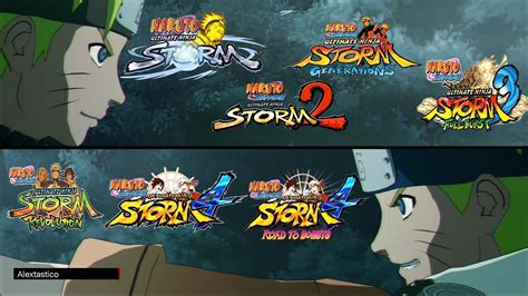Naruto Ultimate Ninja Storm All Openings 1 7 Todos Los Intros 2008