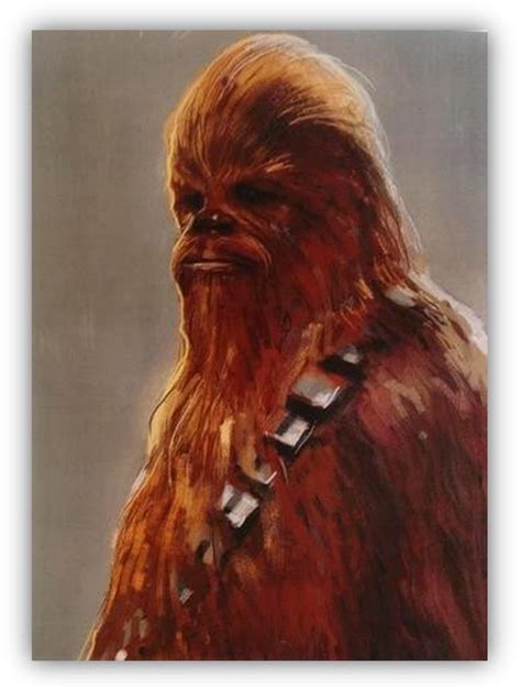 New Han Solo And Chewbacca Concept Art From Star Wars Episode Vii The