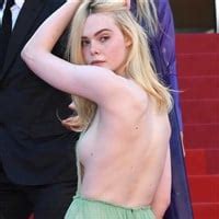 Elle Fanning Naked With Her Legs Spread