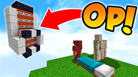 Insane Tnt Cannon In Minecraft Bed Wars Youtube