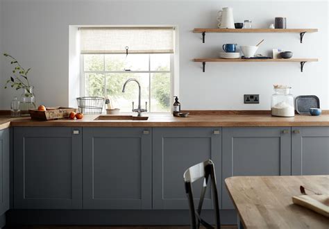 Dark Gray Shaker Kitchen Cabinets The Best Kitchen Ideas
