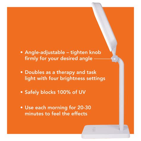 Theralite Aura 10000 Lux Light Therapy Lamp Carex