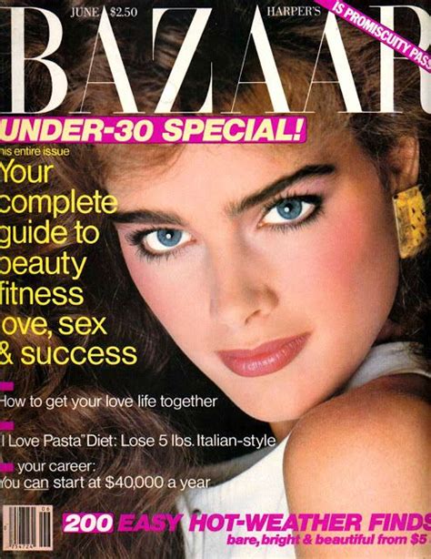 Top Models Of The World Brooke Shields Covers Brooke Shields