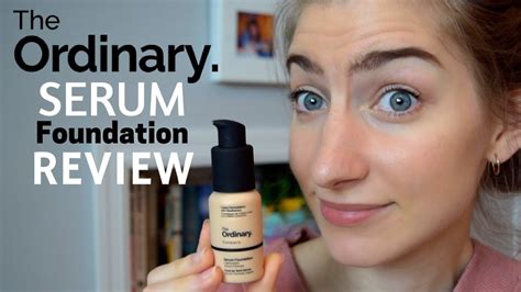 The Ordinary Serum Foundation Review Youtube