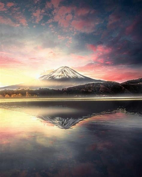 Mt Fuji Picture Places Landscape Photography Natural Landmarks