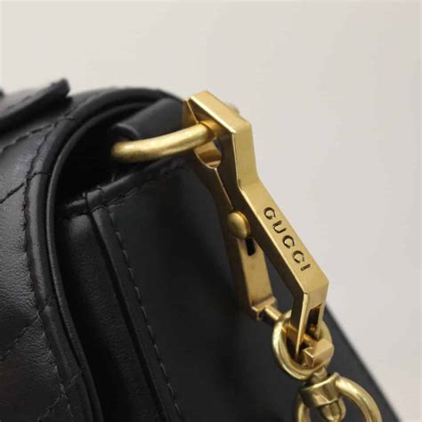 Gucci Gg Marmont Mini Top Handle Bag 547260 Dtdit 1000 名媛网
