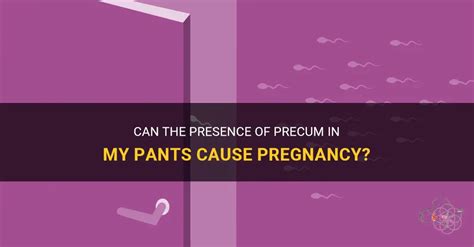 Can The Presence Of Precum In My Pants Cause Pregnancy Shunvogue