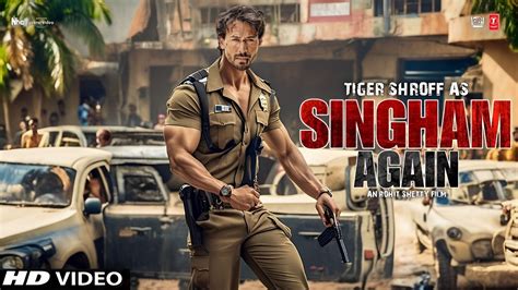 Tiger Shroff Join Rohit Shetty Cop Universe Singham Again Tiger