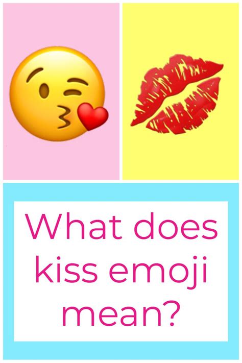 Emoji Kissing Face Meanings