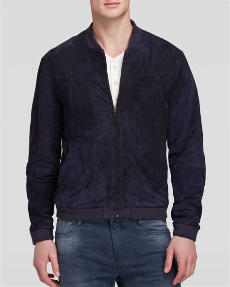 We did not find results for: Scotch & Soda Slim Fit Suede Bomber Jacket in Navy (Blue ...