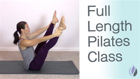 Full Length Pilates Mat Class Pilates Workout At Home With No