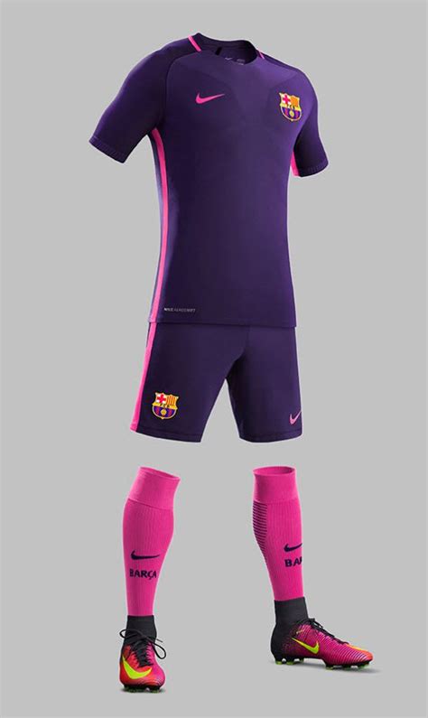 Pic Barcelona Reveal New Purple And Pink Away Kit By Nike Back Page